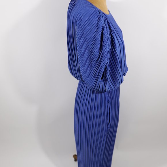 Target Prologue pleated blue dress, size xs - Picture 5 of 7